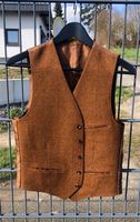 Herren vintage Anzug Weste aus Wolle braun Hessen - Hadamar Vorschau