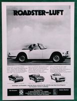 Triumph TR6 Werbung 1972 Niedersachsen - Danndorf Vorschau
