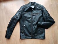 Jack & Jones Herren Jacke Leder schwarz gr M Frühling Nordrhein-Westfalen - Arnsberg Vorschau