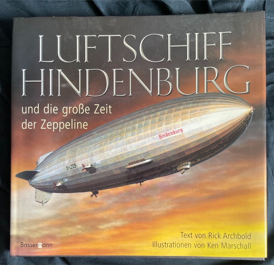 Buch Luftschiff Hindenburg und die große Zeit der Zeppeline in Mannheim