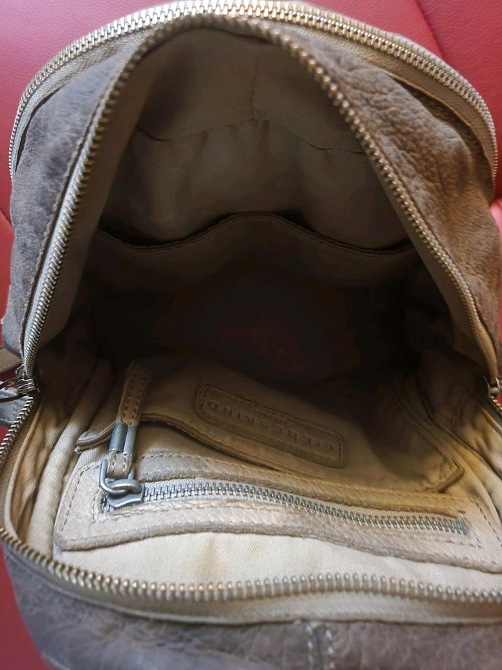 Liebeskind Echtlederrucksack - braun in Schlema