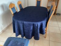 ❤️ Tischdecke oval dunkelblau 250 x 160 Nordrhein-Westfalen - Ratingen Vorschau