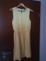 Janina Kleid Größe 38 gelb/weiß breite Träger Bayern - Schweinfurt Vorschau