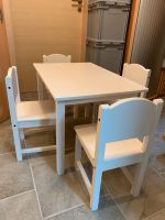 Kindertisch & 4 Kinderstühle Holz Ikea Bayern - Kochel am See Vorschau