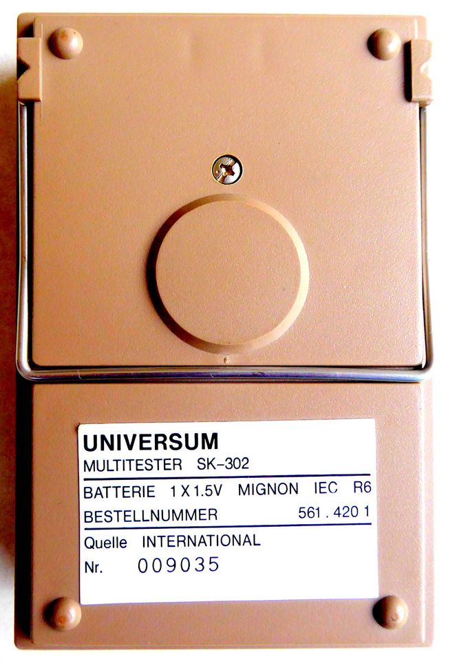 Universum Analog Multimeter Multi-Tester SK302: Retro! Kult! in Dornstadt