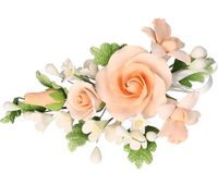 3 x Zuckerblumen Tortendeko Rose Apricot Hochzeit Hochzeitstorte Thüringen - Weida Vorschau