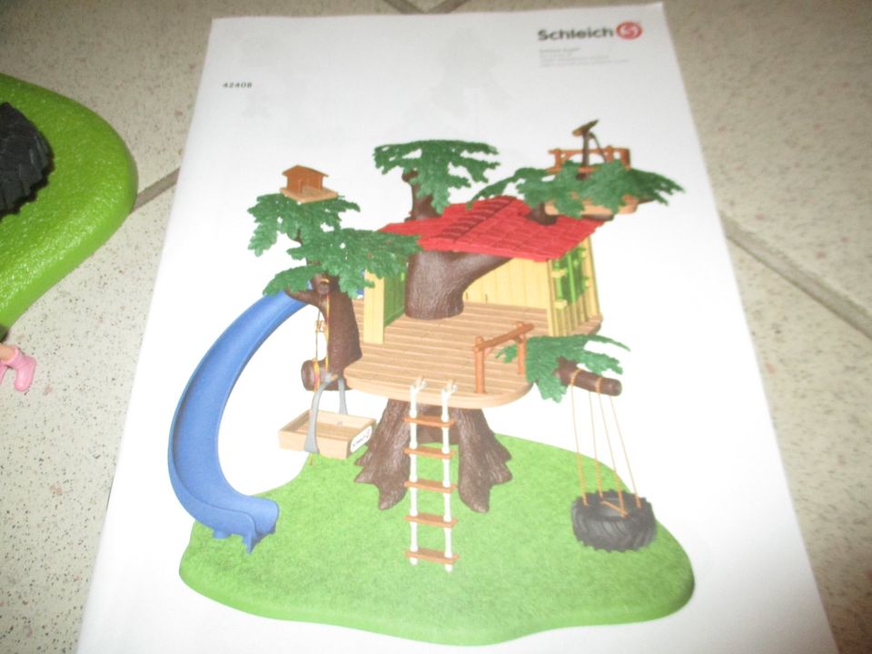 Schleich Farm World Baumhaus 42408 mit OVP u. Anleitung in Hemhofen