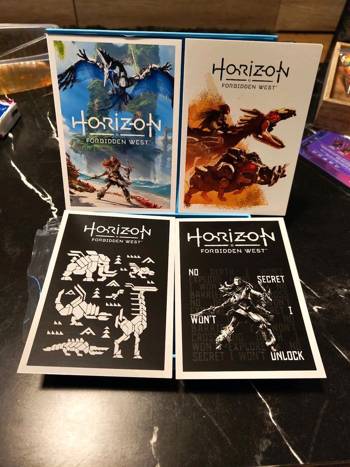 Horizon 2 Forbidden West Postkarten mit Verpackung (kein Spiel) in Witten