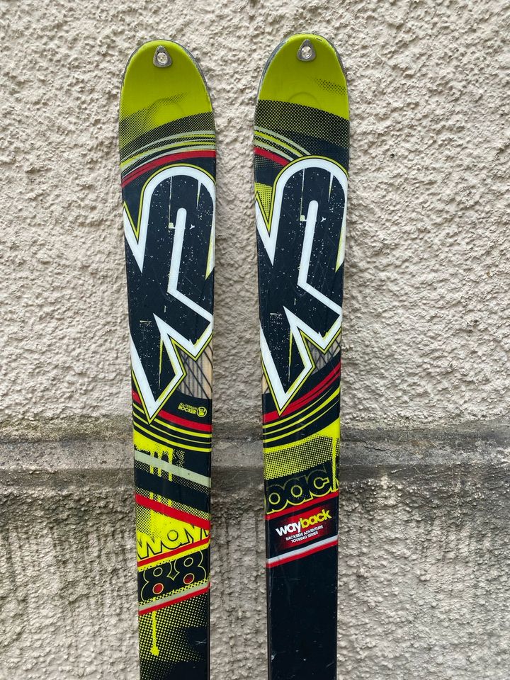 Skitour Ski K2 Wayback 88 (181 cm) + Dynafit Radical + Felle in Augsburg