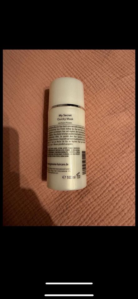 GENUINE Jörg Wilken My Secret Quicky Mask 100 ml NEU / OVP in Lüchow