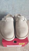 Hugo Boss Schlappen Glogs Slipper beige leder 46 neu Saarbrücken-Mitte - St Johann Vorschau