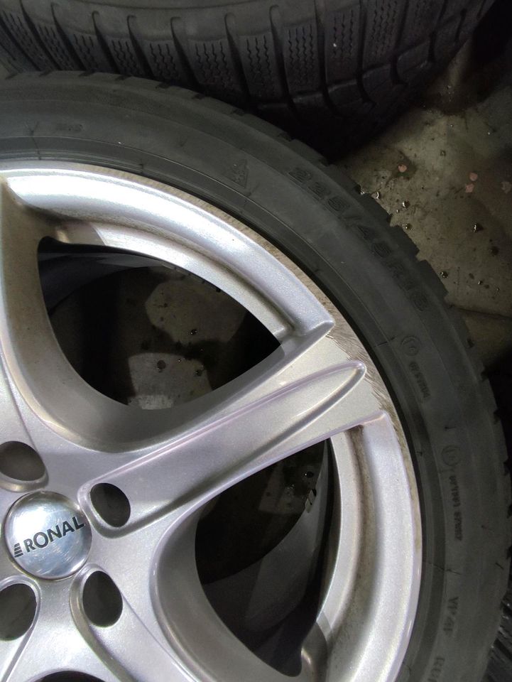 4 X 18 ZOLL MINI/RONAL WINTERKOMPLETTRÄDER 225/45R18 in Mainz