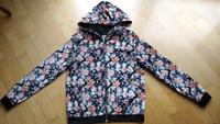 Samt/Nicki-Blouson floral Gr. M Baden-Württemberg - Nürtingen Vorschau