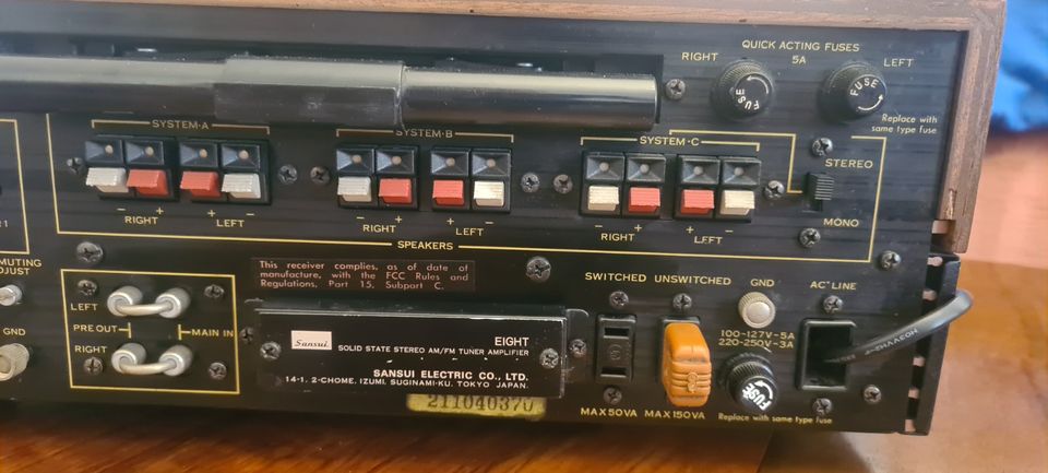 Sansui Eight Receiver in Weil am Rhein