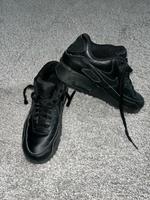 Nike Air Max 90 bw Echtleder schwarz Hessen - Freigericht Vorschau