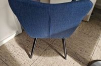 2x blaue Stühle aus Stoff Nordrhein-Westfalen - Bedburg Vorschau