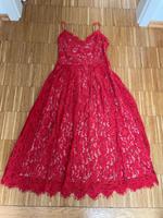 H&M Spitzenkleid Kleid midi Midikleid Spitze rot 40 (38) Bayern - Würzburg Vorschau