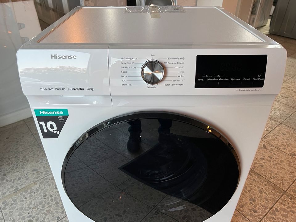 Waschmaschine HISENSE WFQA1014EVJM 10 kg, 1400 U/Min., A in  Nordrhein-Westfalen - Langenfeld | Waschmaschine & Trockner gebraucht  kaufen | eBay Kleinanzeigen ist jetzt Kleinanzeigen