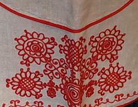 UdSSR russisch Textil Küche Kochen Schürze, seltene Folklore Mecklenburg-Strelitz - Landkreis - Neustrelitz Vorschau