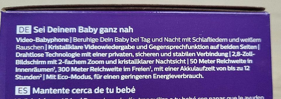 Philips Avent SCD 881 NEU !!! Babyfon in Herzogenrath