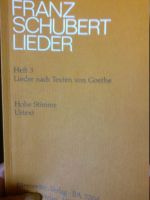Franz Schubert Lieder - Heft 3 Nordrhein-Westfalen - Dorsten Vorschau