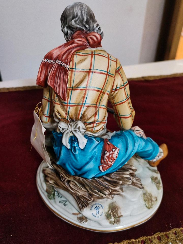 Gepotto Antik Capodimonte Porzellan Figur Pinocchio in München