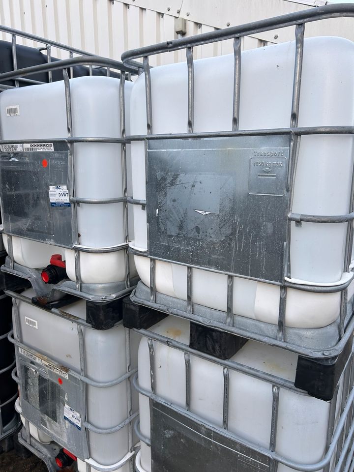 IBC Container weiß 600l GEBRAUCHT Wassertank Regenwasser in Üxheim