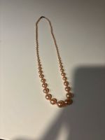 Perlenkette Muschelkern Perlen Kette rosa 65cm lang Brandenburg - Werneuchen Vorschau