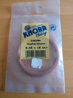 Knorr Kupferdraht 0,6mm 10m Leipzig - Liebertwolkwitz Vorschau