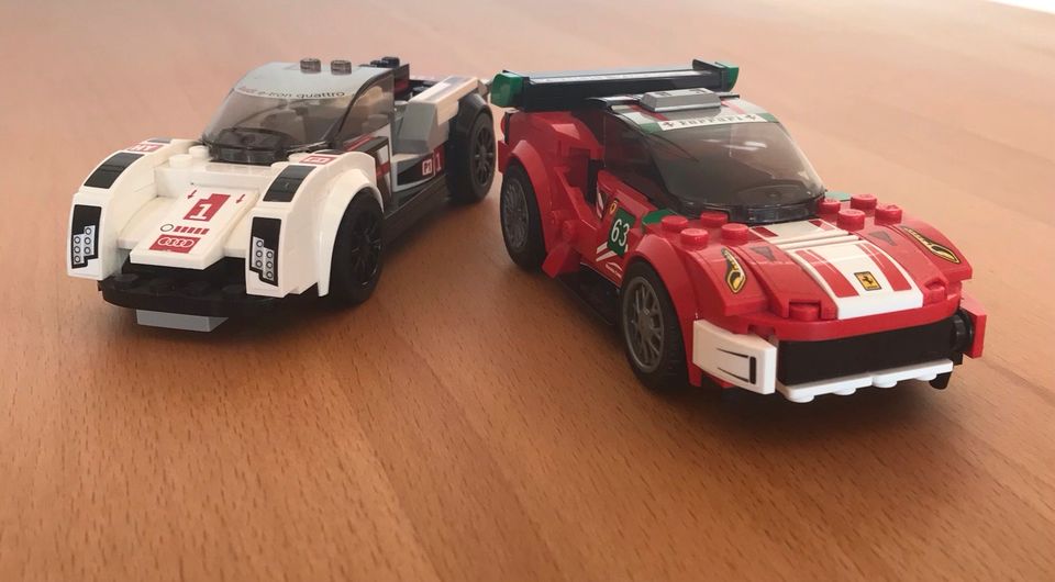 Lego Speed Champions Ferrari 75886 und Audi E-Tron Quattro 75872 in Korntal-Münchingen
