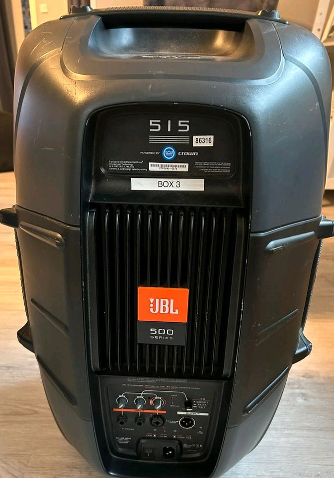 2 Topteile JBL EON 515 incl Original Transporttaschen in Rheine