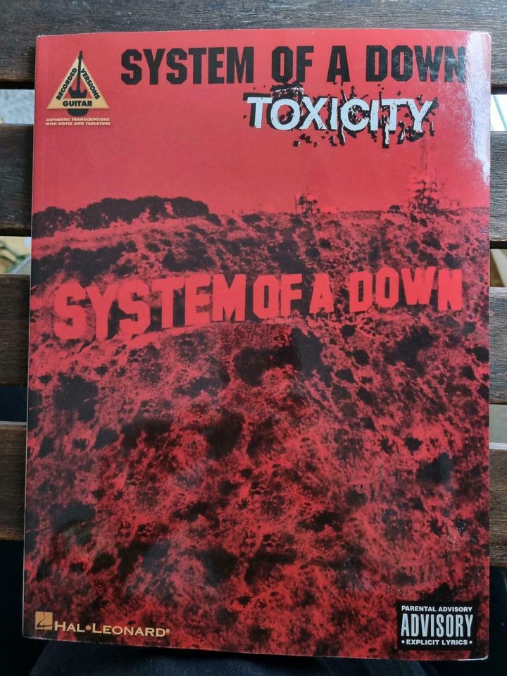 System Of A Down Toxicity Noten für Gitarre in Brühl