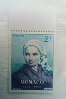 Briefmarke Monaco postfrisch BERNADETTE SOUBIROUS 1958 Eimsbüttel - Hamburg Eimsbüttel (Stadtteil) Vorschau