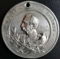 Medaille Sachsen 1898 Albert 25 Jahre segensreicher Regierung Sachsen - Radebeul Vorschau