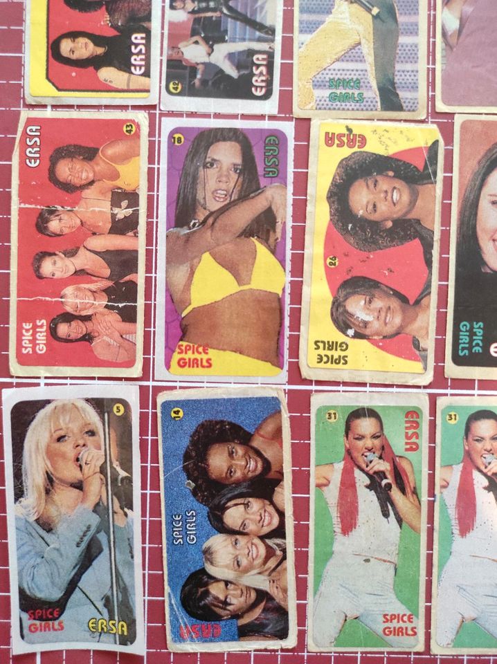 10x Ersa Spice girls Sticker Aufkleber 90er Kaugummisticker in Berlin