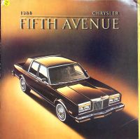 Chrysler New Yorker 5th Avenue - USA - Prospekt 1984 Dresden - Reick Vorschau