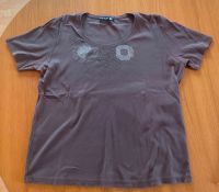 Betty Barclay T-Shirt Gr. 44 Braun Schmucksteine Baumwolle Niedersachsen - Duderstadt Vorschau