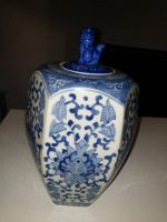 chinesische Vase blau weiß chinesische Flasche Vase markiert Nordrhein-Westfalen - Schwerte Vorschau