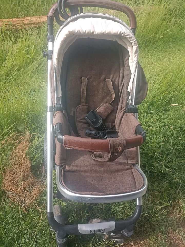 Kinderwagen "moon lusso", Buch"Babyjahre" von Remo, Kinderbücher in Roßbach