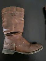 RIEKER Damen Winterstiefel Gr. 39, Braun, warm gefüttert, Wadenla Bayern - Erding Vorschau