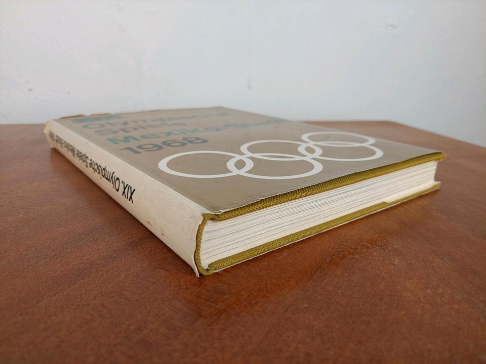 Vintage Buch Olympia XIX. Olympische Spiele Mexiko Stadt 1968 in Leipzig