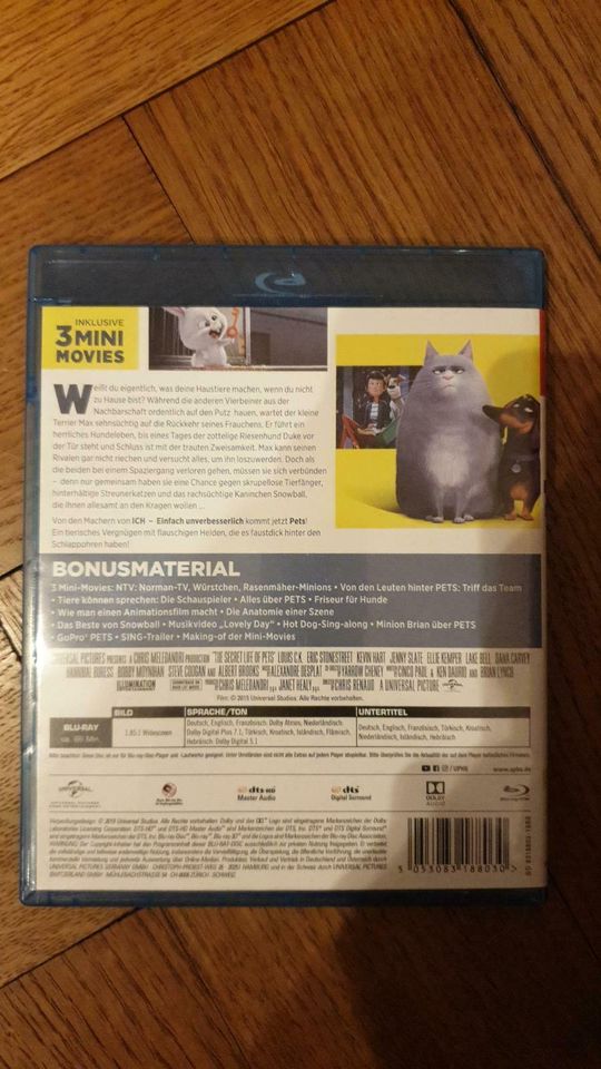 Film Blu-ray Pets 2015 in Berlin