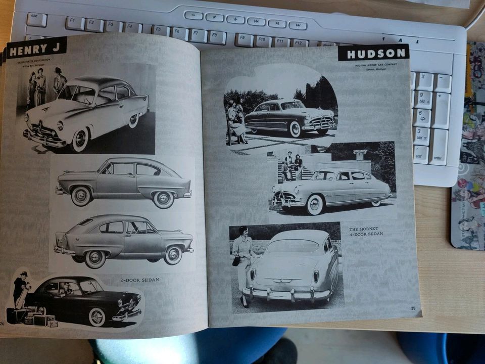 1951 Katalog US Cars Automobile Floyd Clymers in Weißenberg