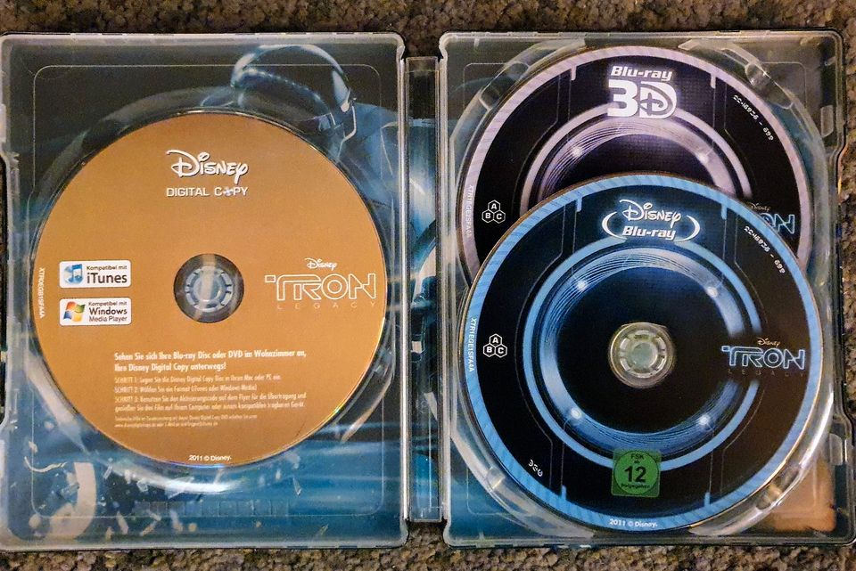 Tron Legacy Blu-ray 3D in Groß Twülpstedt