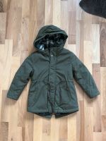 Benetton Mantel Parka Teddyfutter olive Gr. 110 Bayern - Eitensheim Vorschau