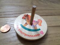 Holz Kreisel 5,9 cm Ø Werbung Die Stadtsparkasse Baden-Württemberg - Murrhardt Vorschau