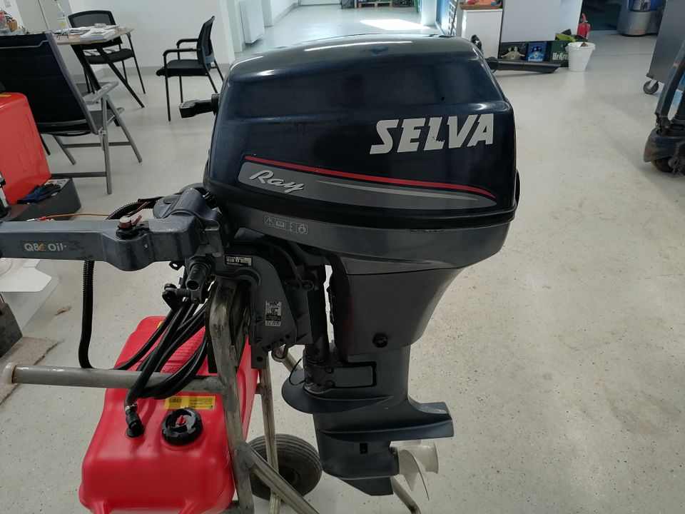 Außenbordmotor Aussenborder Yamaha/ Selva 2 Zylinder 4Takt 8PS in Zielitz