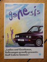 VW GOLF CABRIO GENESIS 1992 Prospekt Katalog extrem selten TOP!!! Pankow - Prenzlauer Berg Vorschau