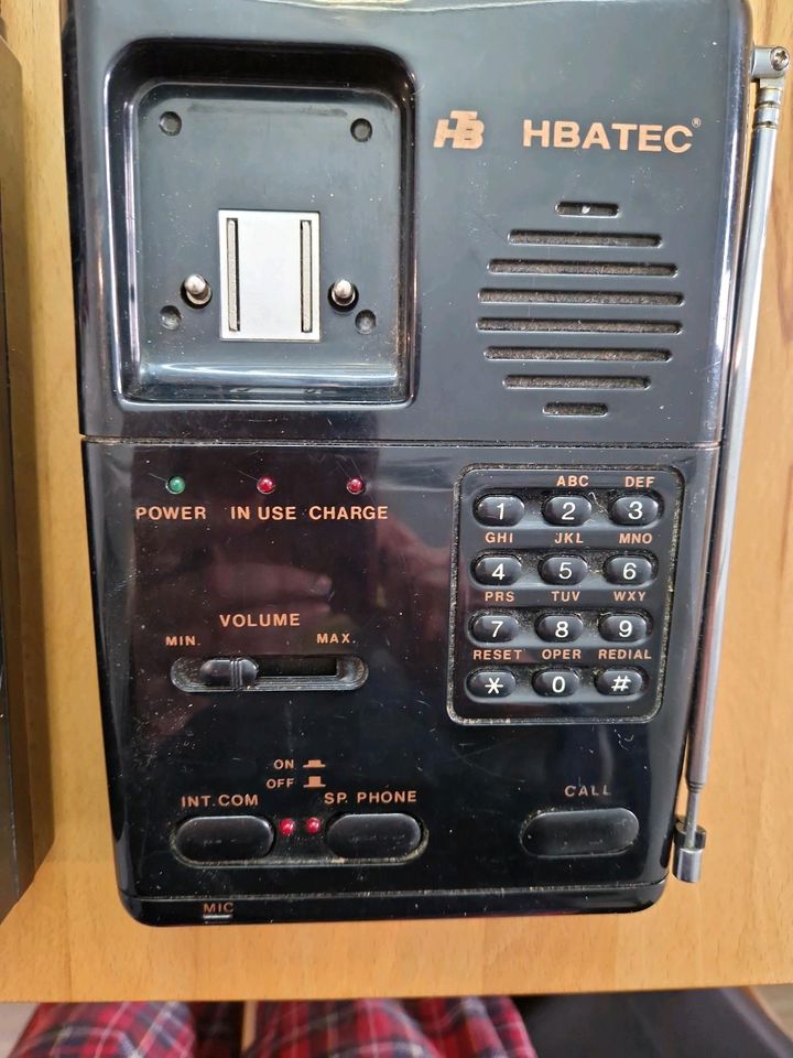 Rarität - schnurloses Telefon ca. 70er Jahre in Gütersloh