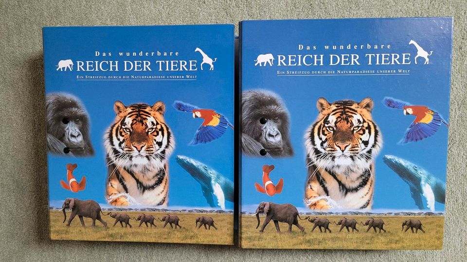 Das wunderbare Reich der Tiere, 2 Sammelordner in Meerbeck